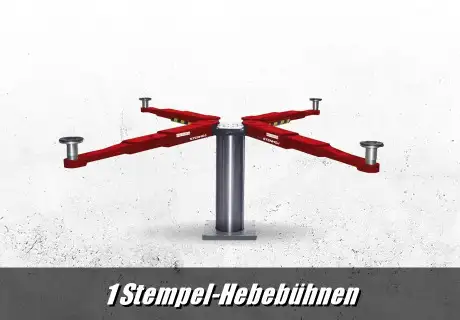 1-Stempel-Hebebühne